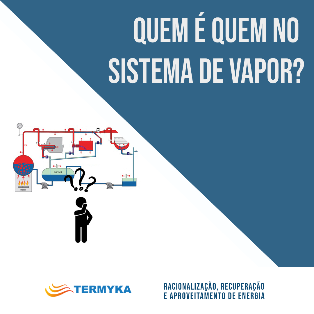Quem é quem no sistema de vapor?
