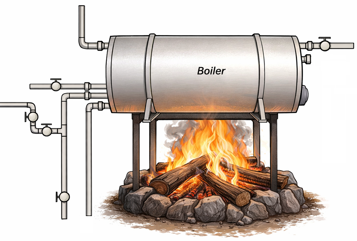 Aquecimento de Água em Processos Industriais